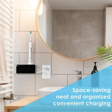 Load image into Gallery viewer, Acrylic Wall-mounted Bathroom Electric Toothbrush Holder