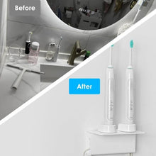 Load image into Gallery viewer, Acrylic Wall-mounted Bathroom Electric Toothbrush Holder