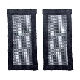 2pcs / Set For Tesla Model 3 Car Seat Under Vent Dust Proof Mesh, 120 x 250mm