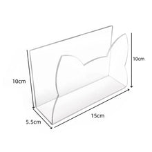 Load image into Gallery viewer, Acrylic Cat-Shaped Mail Sorting Desktop Envelope Rack, YX155
