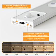 Load image into Gallery viewer, Rechargeable Motion Sensor Light Bar Cabinet Wardrobe Lamp With Remote Control, 20cm, 30cm, 40cm, 60cm, 80cm