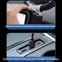 Load image into Gallery viewer, Car Three-way Folding Screen Corner Fan