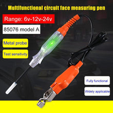 Load image into Gallery viewer, 6V 12V 24V Car Multifunctional Circuit Tester Electricity Detector Pen Power Probe, CNBJ-85076A