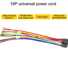 Load image into Gallery viewer, Palminfo Android Navigation Cable 7-Heads Audio Cable 16 Pin Power Cord GPS Antenna 4 Pin 6 Pin USB Cable Rear View Line, 6pcs / Set