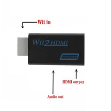 Load image into Gallery viewer, WII 2 To HDMI HD Converter