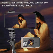 Load image into Gallery viewer, HEPAIL 101D-A Cell Phone Magnetic Selfie Mirror Magsaef Rear HD Photo Assist Convex Mirror