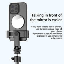 Load image into Gallery viewer, HEPAIL 101D-A Cell Phone Magnetic Selfie Mirror Magsaef Rear HD Photo Assist Convex Mirror