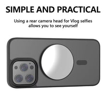 Load image into Gallery viewer, HEPAIL 101D-A Cell Phone Magnetic Selfie Mirror Magsaef Rear HD Photo Assist Convex Mirror