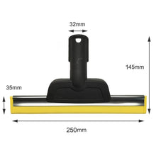 Load image into Gallery viewer, For Karcher SC2 / SC3 / SC4 / SC5 / CTK10 / CTK20 Steam Cleaner Glass Mirror Cleaning Nozzle Wiper Accessories 2.863-025.0, 1 Scraper+2 Covers, 1 Scraper+2 Covers+4 Brushes, Single Scraper