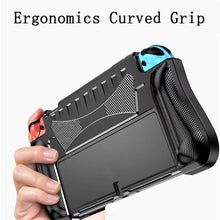 Load image into Gallery viewer, For Switch OLED Console TPU Protective Cover Integrated Shell With 2 Game Card Slots