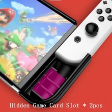 Load image into Gallery viewer, For Switch OLED Console TPU Protective Cover Integrated Shell With 2 Game Card Slots