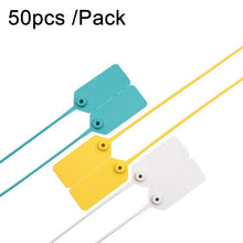 Load image into Gallery viewer, 50pcs /Pack Tags Shoes Bags Anti-theft Tags Anti-switching Buckle Tie Disposable Plastic Anti-counterfeit Security Seals