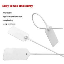 Load image into Gallery viewer, 50pcs /Pack Tags Shoes Bags Anti-theft Tags Anti-switching Buckle Tie Disposable Plastic Anti-counterfeit Security Seals