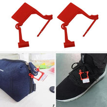 Load image into Gallery viewer, 100pcs /Pack Disposable Plastic Seals Bags Anti-theft Padlock Aviation Marking Seal Label Tags Packaging Ties