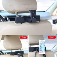 Load image into Gallery viewer, Car Hook Car Seatback Hanging Hook Auto Clothes Bag Hanger, With Suction Cup, Without Suction Cup