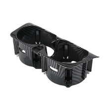 Load image into Gallery viewer, For Mercedes-Benz C-Class W205 / GLC W253 / E-Class W213 Center Console Beverage Cup Holder 2056802391, Black, Black Carbon Fiber, Red Carbon Fiber