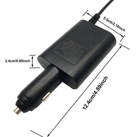 For Dyson DC30 / DC31 / DC34 / DC35 Cordless Vacuum Cleaner 24V0.38A Car Charger