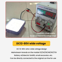 Load image into Gallery viewer, DC 12V-80V Forklift LED High Brightness Front Working Headlight, 4 Inches 9 Beads, 4 Inches 16 Beads