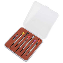 Load image into Gallery viewer, 0.8-1.8mm Flat Type Screwdriver Watch Repairing Driver Tool, 6pcs / Set