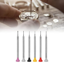 Load image into Gallery viewer, 0.8-1.8mm Flat Type Screwdriver Watch Repairing Driver Tool, 6pcs / Set