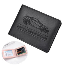 Load image into Gallery viewer, Multi-card Driver License Card Holder Women Driving License Leather Protective Case ID Credit Card Bag, 2 Card Slot, 4 Card Slot, 6 Card Slot, 8 Card Slot, 10 Card Slot