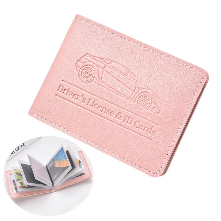 Multi-card Driver License Card Holder Women Driving License Leather Protective Case ID Credit Card Bag, 2 Card Slot, 4 Card Slot, 6 Card Slot, 8 Card Slot, 10 Card Slot