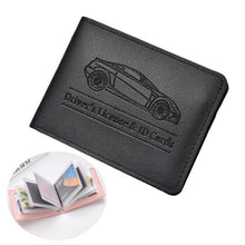 Load image into Gallery viewer, Multi-card Driver License Card Holder Women Driving License Leather Protective Case ID Credit Card Bag, 2 Card Slot, 4 Card Slot, 6 Card Slot, 8 Card Slot, 10 Card Slot