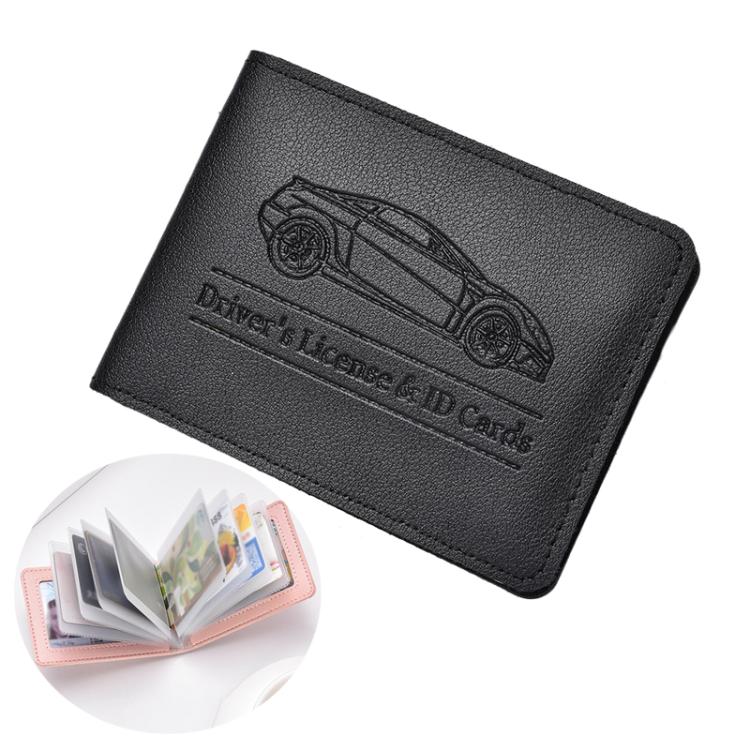 Multi-card Driver License Card Holder Women Driving License Leather Protective Case ID Credit Card Bag, 2 Card Slot, 4 Card Slot, 6 Card Slot, 8 Card Slot, 10 Card Slot