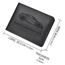 Load image into Gallery viewer, Multi-card Driver License Card Holder Women Driving License Leather Protective Case ID Credit Card Bag, 2 Card Slot, 4 Card Slot, 6 Card Slot, 8 Card Slot, 10 Card Slot