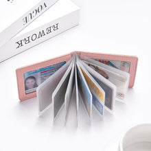 Load image into Gallery viewer, Multi-card Driver License Card Holder Women Driving License Leather Protective Case ID Credit Card Bag, 2 Card Slot, 4 Card Slot, 6 Card Slot, 8 Card Slot, 10 Card Slot