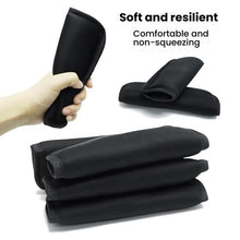 Load image into Gallery viewer, Baby Stroller Seat Belt Shoulder Guard, Black Regular, Black Nylon Patch, Black Crotch Protector, Black Regular 3pcs /Set, Black Nylon 3pcs /Set
