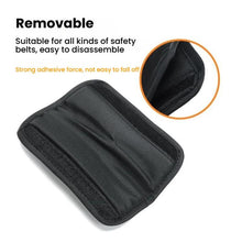 Load image into Gallery viewer, Baby Stroller Seat Belt Shoulder Guard, Black Regular, Black Nylon Patch, Black Crotch Protector, Black Regular 3pcs /Set, Black Nylon 3pcs /Set