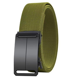 Men Outdoor Automatic Buckle Stretch Belt