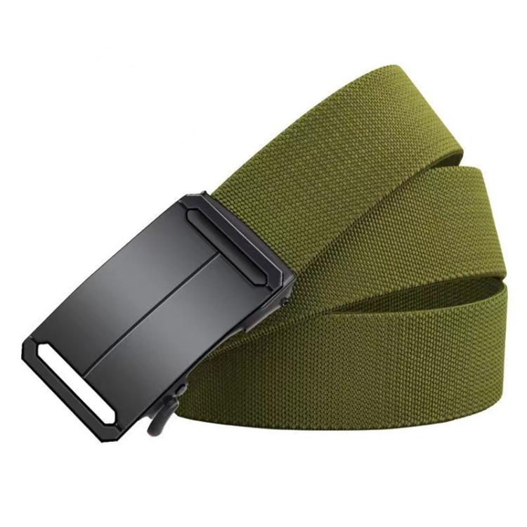 Men Outdoor Automatic Buckle Stretch Belt