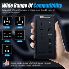 Load image into Gallery viewer, OBDResource 12V Automotive Relay Tester, RT100, RT100 With Storage Bag