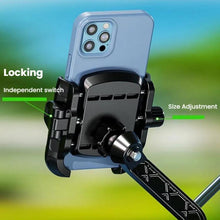 Load image into Gallery viewer, Kewig Motorcycle Bicycle Non-Blocking Mobile Phone Camera Navigation Bracket, M8SP-C1, M8SP-C2, M8SP-C3, M8SP-C4