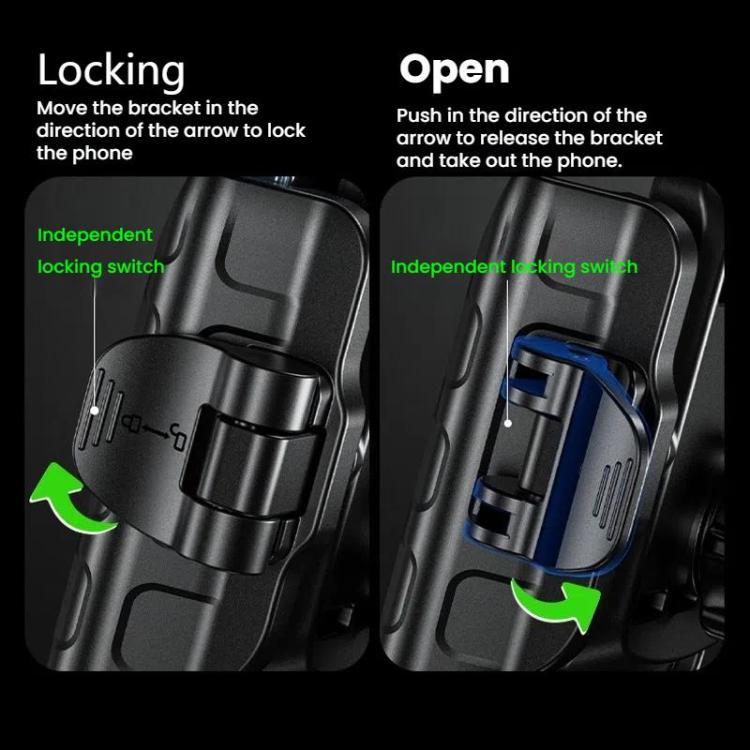 Kewig Motorcycle Bicycle Non-Blocking Mobile Phone Camera Navigation Bracket, M8SP-C1, M8SP-C2, M8SP-C3, M8SP-C4