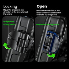 Load image into Gallery viewer, Kewig Motorcycle Bicycle Non-Blocking Mobile Phone Camera Navigation Bracket, M8SP-C1, M8SP-C2, M8SP-C3, M8SP-C4