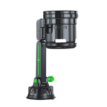 Load image into Gallery viewer, Car Multifunctional Water Cup Holder Auto Large Suction Cup Mounted Drink Rack, Long Rod Gray, Long Rod Green, Short Rod Gray, Short Rod Green