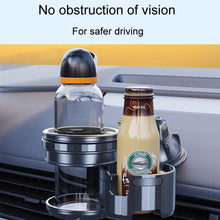 Load image into Gallery viewer, Car Multifunctional Water Cup Holder Auto Large Suction Cup Mounted Drink Rack, Long Rod Gray, Long Rod Green, Short Rod Gray, Short Rod Green
