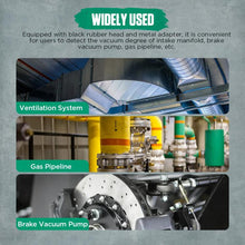 Load image into Gallery viewer, DUOYI Digital Brake Vacuum Pump Measuring Gauge Differential Pressure Gauge