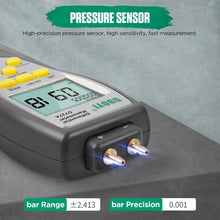 Load image into Gallery viewer, DUOYI Digital Brake Vacuum Pump Measuring Gauge Differential Pressure Gauge
