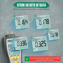 Load image into Gallery viewer, DUOYI Digital Brake Vacuum Pump Measuring Gauge Differential Pressure Gauge