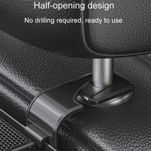 Load image into Gallery viewer, Car Seat Back Multifunctional Storage Box Pouch Phone Holder, Carbon Fiber Pattern, Black Leather, Brown Leather, Beige Leather