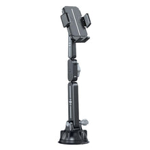Load image into Gallery viewer, Extended Car Mechanical Arm Telescopic Cell Phone Holder Car Windshield Dashboard Large Suction Cup Navigation Mount