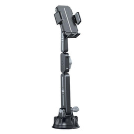 Extended Car Mechanical Arm Telescopic Cell Phone Holder Car Windshield Dashboard Large Suction Cup Navigation Mount