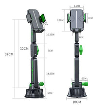 Load image into Gallery viewer, Extended Car Mechanical Arm Telescopic Cell Phone Holder Car Windshield Dashboard Large Suction Cup Navigation Mount