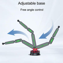 Load image into Gallery viewer, Extended Car Mechanical Arm Telescopic Cell Phone Holder Car Windshield Dashboard Large Suction Cup Navigation Mount
