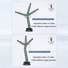 Load image into Gallery viewer, Extended Car Mechanical Arm Telescopic Cell Phone Holder Car Windshield Dashboard Large Suction Cup Navigation Mount
