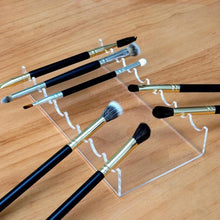 Load image into Gallery viewer, 1pc Transparent Acrylic Makeup Brush Storage Display Stand, 1pc, 2pcs